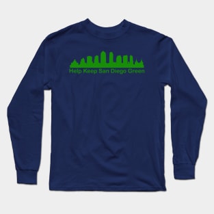 Help Keep San Diego Green - Recycle Long Sleeve T-Shirt